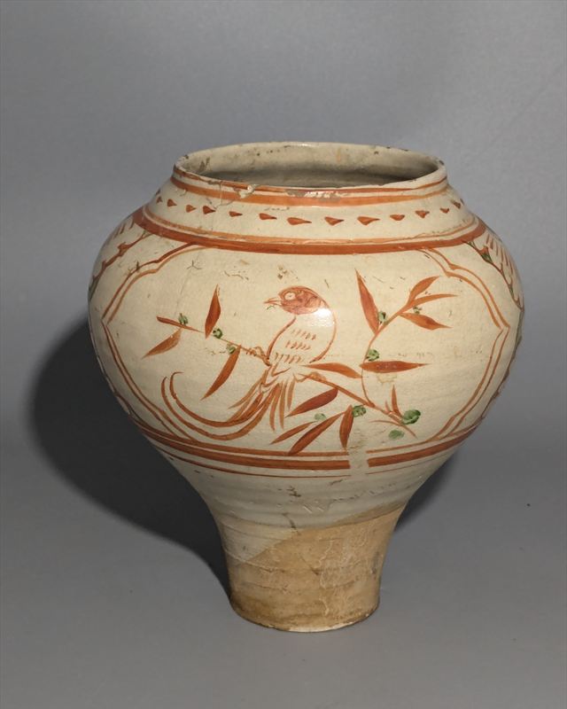 A Chinese Cizhou painted pottery jar