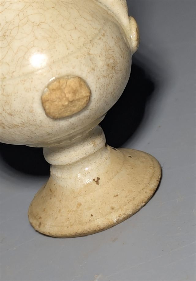 Chinese White-Glazed Miniature Ewer, Tang / Liao Dynasty Style — view 4 of 5