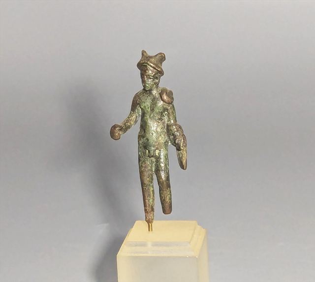 Roman Provincial Bronze Figure of Mercury / Hermes — view 2 of 5