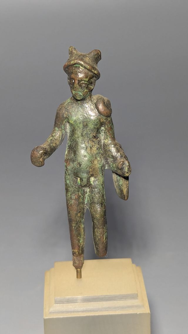 Roman Provincial Bronze Figure of Mercury / Hermes — view 3 of 5