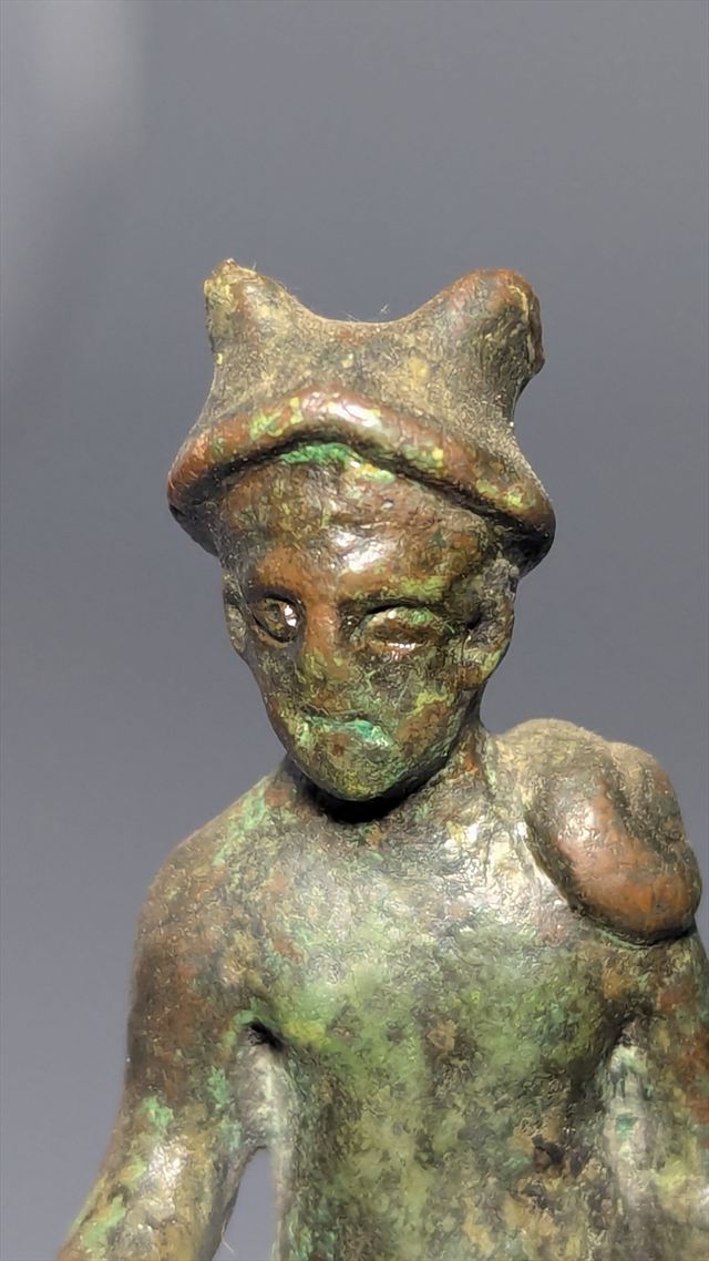 Roman Provincial Bronze Figure of Mercury / Hermes — view 5 of 5