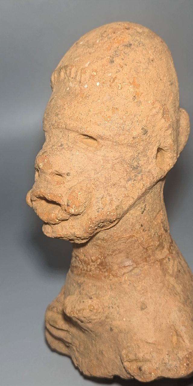Nigerian Terracotta Female Figure, Nok Culture, Sokoto Style — view 4 of 5