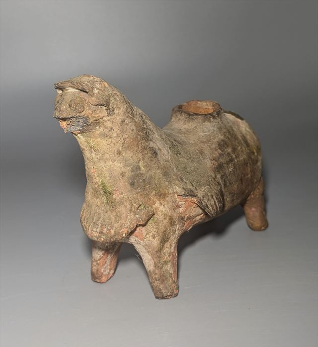 Ancient Iranian Terracotta Bull-Form Vessel, Probably Parthian — view 5 of 5
